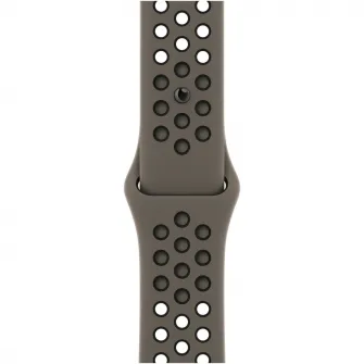 Curea pentru Apple Watch 41mm, NIKE Sport Band, Olive Grey/Black