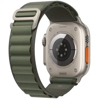 Curea pentru Apple Watch 49mm, Loop, Green Alpine, Small