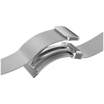 Curea smartwatch Samsung pentru Galaxy Watch4/Watch5 40mm, Milanese Silver