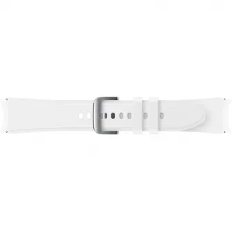 Curea smartwatch Samsung Ridge Sport Band pentru Galaxy Watch 4 / 4 Classic (20mm, M/L), Alb