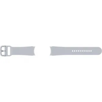 Curea smartwatch Samsung Sport Band pentru Galaxy Watch4 20mm M/L, Silver
