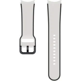Curea smartwatch Samsung Two-tone Sport Band pentru Galaxy Watch5, 20mm, (M/L), Sand