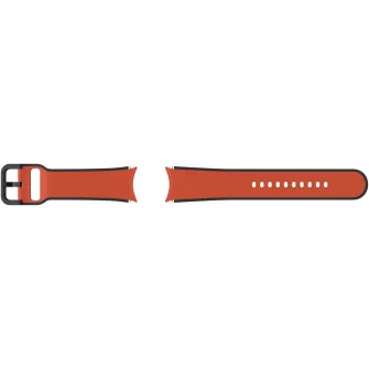 Curea smartwatch Samsung Two-tone Sport Band pentru Galaxy Watch5, 20mm, (M/L), Red