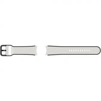 Curea smartwatch Samsung Two-tone Sport Band pentru Galaxy Watch5, 20mm, (M/L), Sand