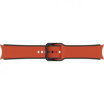 Curea smartwatch Samsung Two-tone Sport Band pentru Galaxy Watch5, 20mm, (M/L), Red