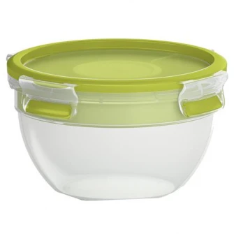 Cutie alimente salata Tefal Clip&Go, rotund, 1L