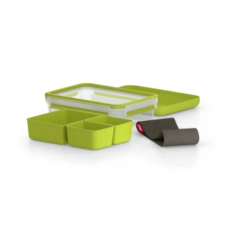 Cutie alimente Tefal ClipGo, 1.2L, rectangulara