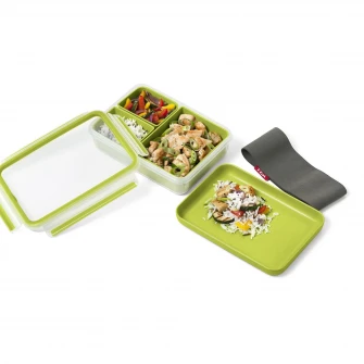Cutie alimente Tefal ClipGo, 1.2L, rectangulara