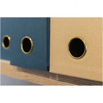 Cutie depozitare si arhivare Exacompta OfficeByMe, carton 1.5mm, Certificare FSC, 90mm, Albastru
