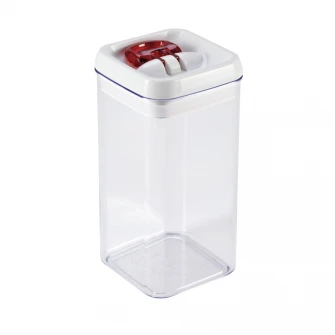 Cutie pentru alimente patrata cu capac etans Leifheit FreshEasy, 1200 ml