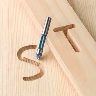 Cutter de gravura KWB profesional, 8x8mm