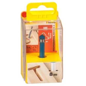 Cutter de gravura KWB profesional, 8x8mm