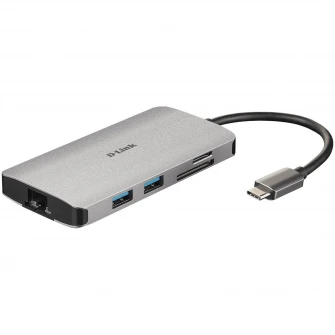 D-Link 8?in?1 DUB?M810 USB Tip C