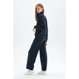 DAGI, Bluza sport lejera cu buzunare aplicate, Albastru marin, M