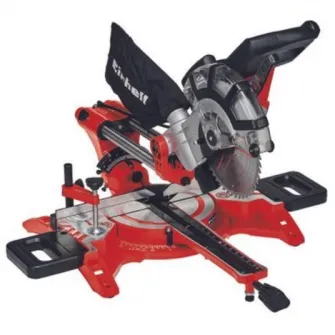 Debitor cu sistem de glisare Einhell TC-SM 2131/1 Dual, 1500 W, 220-240 V, 4900 RPM, 210 x 30 mm lama taiere