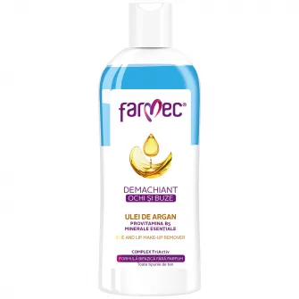 Demachiant pentru ochi si buze Farmec, 150 ml