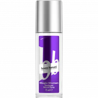 Deodorant Natural Spray Bruno Banani Magic Woman, Femei, 75 ml