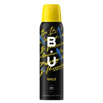 Deodorant spray BU Wild, Femei, 150 ml
