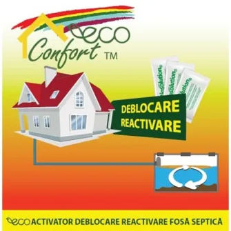 Desfundare/reactivare fosa septica Eco Confort, 500g