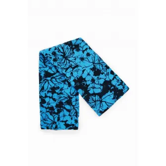 DESIGUAL, Fular cu model floral, Albastru