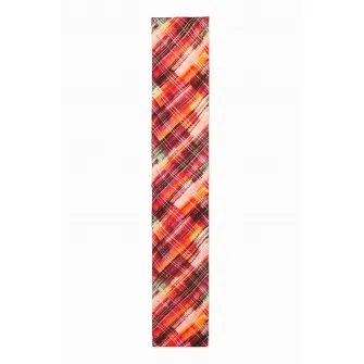 DESIGUAL, Fular din tricot cu model in carouri, Multicolor