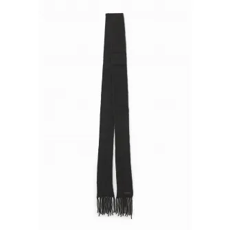 DESIGUAL, Set de manusi si fular din tricot, Negru