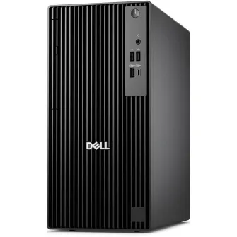 Desktops PC Dell PRO Tower QCT1250 cu procesor Intel® Core™ i3-14100 pana la 4.7GHz, 8GB DDR5 RAM, 512GB SSD, Intel® UHD Graphics 730, Windows 11 Pro, Black, 3y ProSupport and Next Business Day Onsite Service