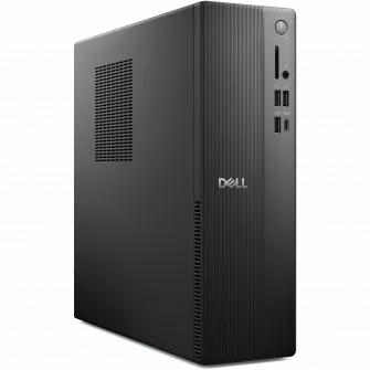 Desktops PC Dell Slim D9 ECS1250 cu procesor Intel® Core™ i3-14100 pana la 4.7GHz, 8GB DDR5 RAM, 512GB SSD, Intel UHD Graphics, Windows 11 Pro, Black