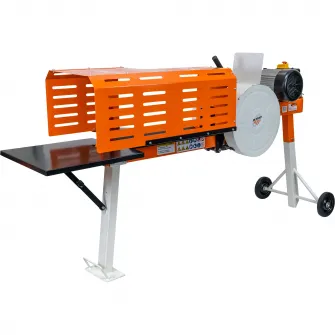 Despicator lemne Ruris DL1000, 1800 W, 230 V, IP54, 10 tone forta despicare, 50-300 mm Ø despicare, 520 mm lungime maxima despicare, capc protectie, roti transport