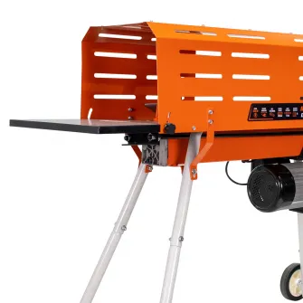 Despicator lemne Ruris DL700, 2200 W, 230 V, IP54, 7 tone forta despicare, 50-250 mm Ø despicare, 520 mm lungime maxima despicare, 3 l capacitate rezervor hidraulic, roti transport, capac protectie
