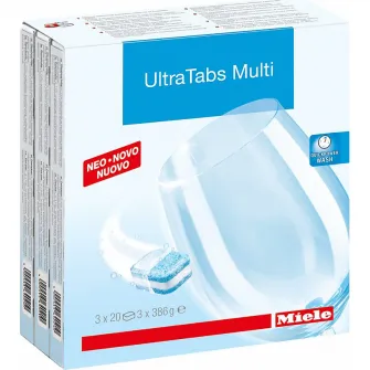 Detergent tablete pentru masina de spalat vase Miele UltraTabsMulti, 60 tablete