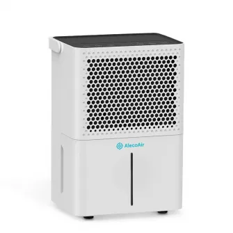 Dezumidificator AlecoAir D6 Junior, 6 litri/zi, Debit de aer 60 mc/h, Uscare Rufe, Carbon Activ, Fan Stop, Higrostat, Timer