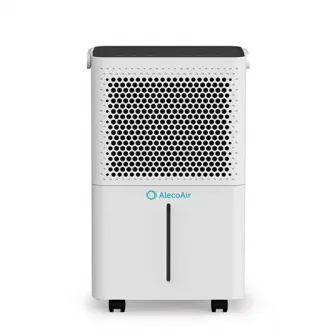 Dezumidificator AlecoAir D8 Junior, 8 litri/zi, debit aer 80 mc/h, functie uscare rufe, display digital, higrostat, timer, auto-restart