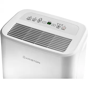 Dezumidificator Ariston DEOS 16s NET, 16l/24h, Wifi, Functie uscare rufe, Suprafata recomandata 30 m2, Rezervor 3l, Alb