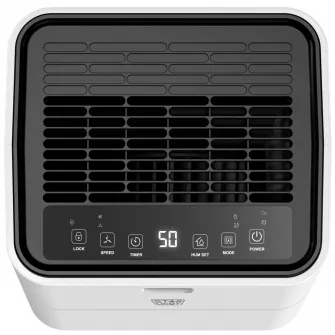 Dezumidificator Star-Light DHO-1219W, 12L/24h, 110 m³/ora, Rezervor 2L, Display LED, Child-lock, Functie uscare haine, Anti-inghet, Timer, Alb