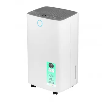 Dezumidificator Turbionaire SENSO 13 WIFI, 12 litri/24h, Silentios 36 dB, WIFI, Garantie 3 ani, Rezervor 2l, 120 m³/h, Control digital, Indicator luminos umiditate, Timer, Display LED