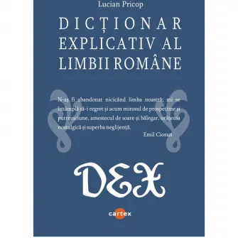 Dictionar explicativ al limbii romane, Lucian Pricop