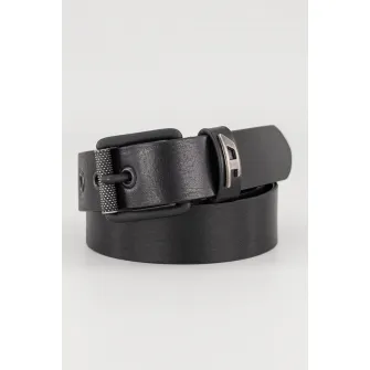 Diesel, Curea de piele B-Dave, Negru, 90