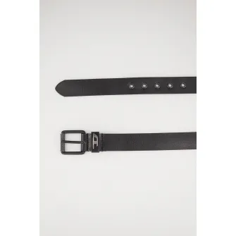 Diesel, Curea de piele B-Dave, Negru, 90