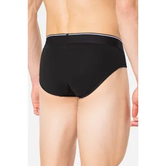 Diesel, Set de chiloti cu banda elastica - 3 perechi, Negru, S