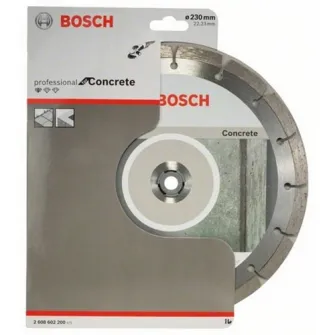 Disc diamantat Bosch Standard pentru beton, 230 x 22,23 x 2.3 x 10 mm