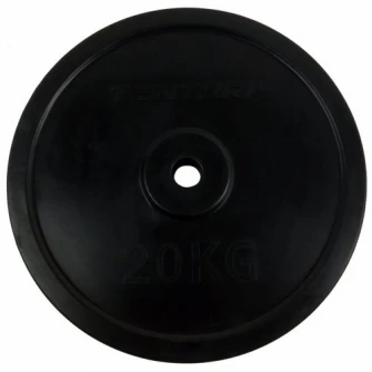 Disc haltere Tunturi, 20kg, cauciuc
