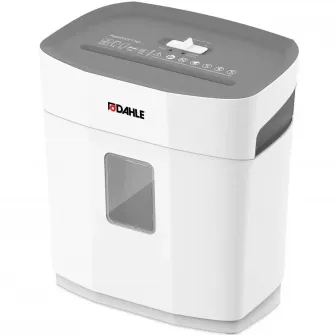 Distrugator de documente Dahle PaperSAFE® PS 140, 5 x 18mm cross-cut, 10 coli, pentru uz individual