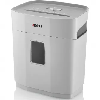 Distrugator de documente Dahle PaperSAFE® PS 140, 5 x 18mm cross-cut, 10 coli, pentru uz individual