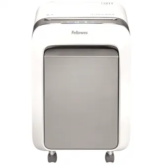Distrugator documente Fellowes LX211, micro cut, 15 coli, alb