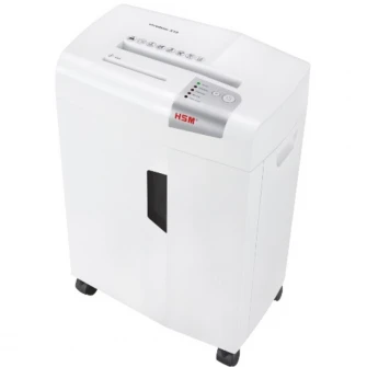 Уничтожитель документов HSM ShredStar X15, уровень безопасности P4, 26 литров, вместимость 15 листов