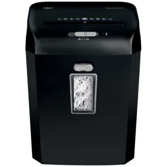 Distrugator documente manual REXEL PROMAX QS RES823, P2, strip-cut (fasii), 8 coli, cos 23l, negru