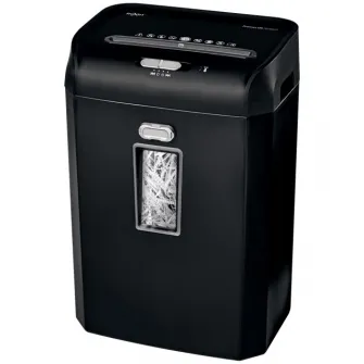 Distrugator documente manual REXEL PROMAX QS RES823, P2, strip-cut (fasii), 8 coli, cos 23l, negru