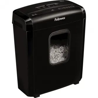 Distrugator documente Powershred® 6M, 6 coli, Mini-cut, Fellowes