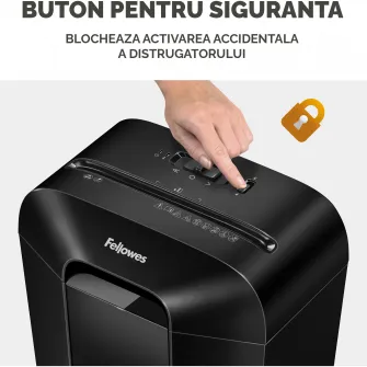 Distrugator documente Powershred® LX50, 9 coli, Cross-Cut